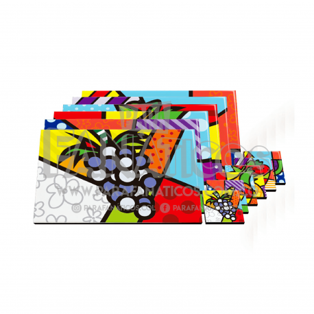 Individuales bri frutas