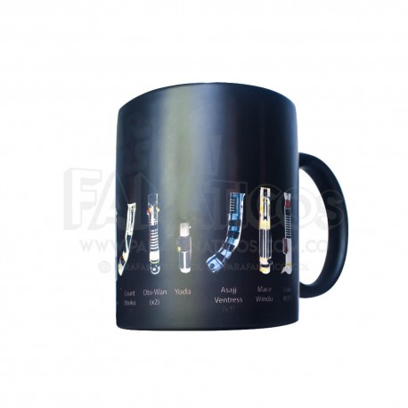 sables de luz mug mágico