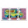 Triptico Maquina del misterio | Scooby Doo