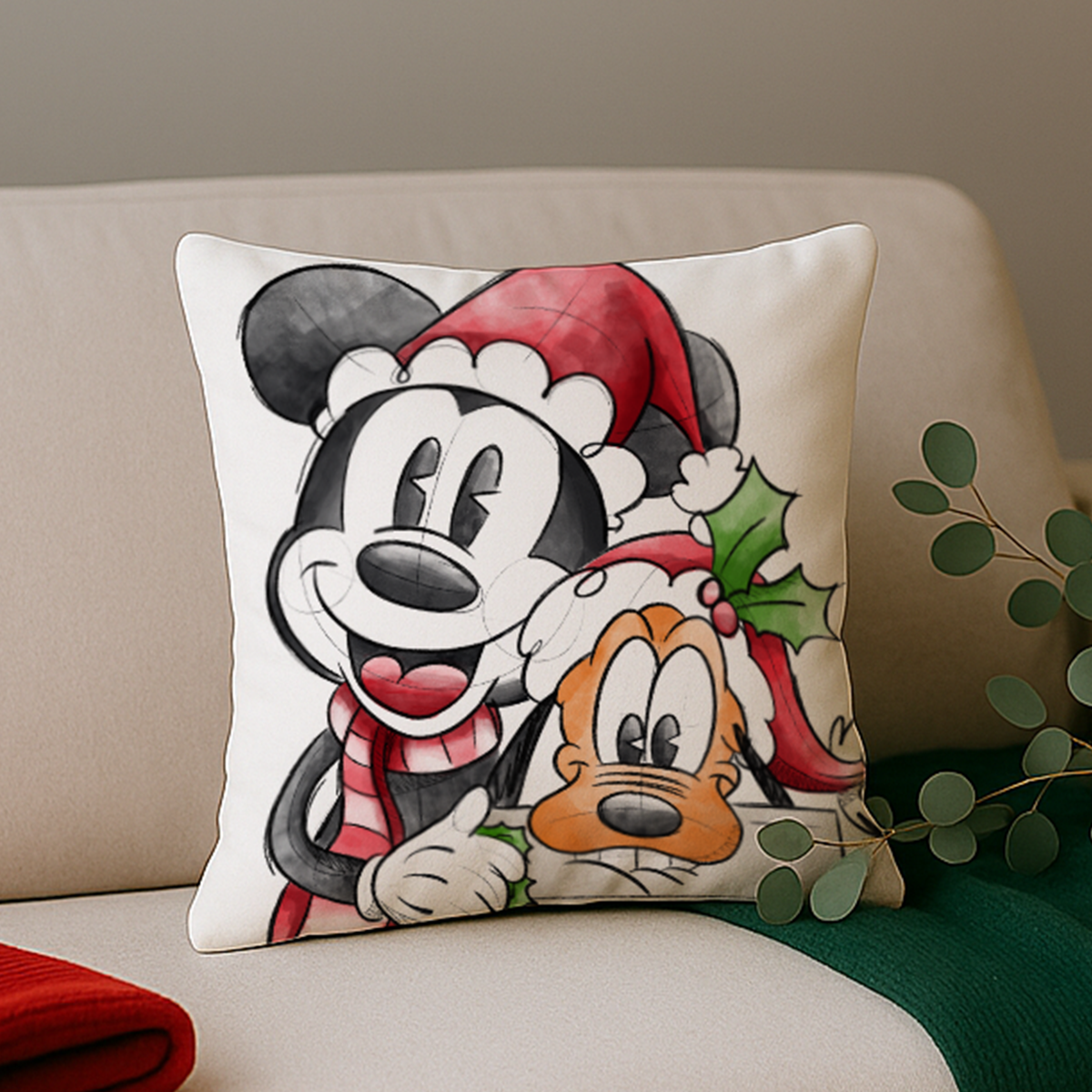 Cojínes Navideños Mickey
