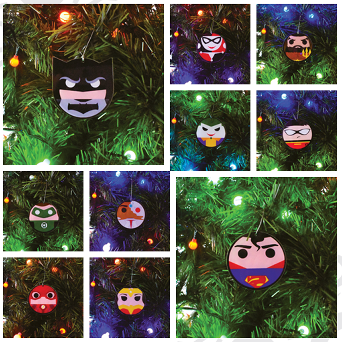 DC Comics | Decoración para el Arbol