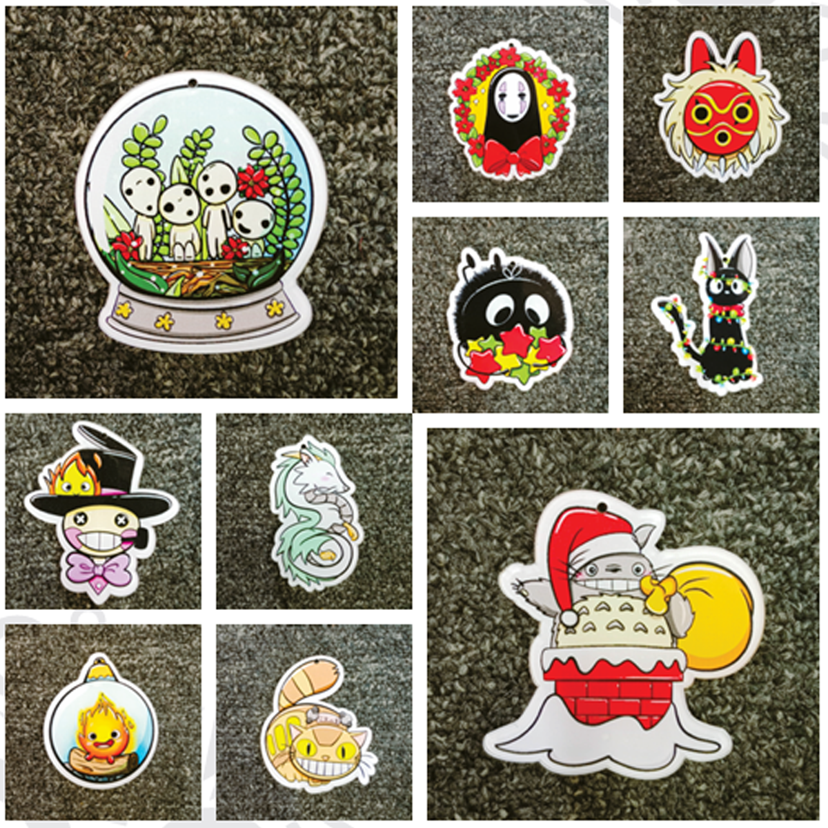 Studio Ghibli | Decoración para el Arbol