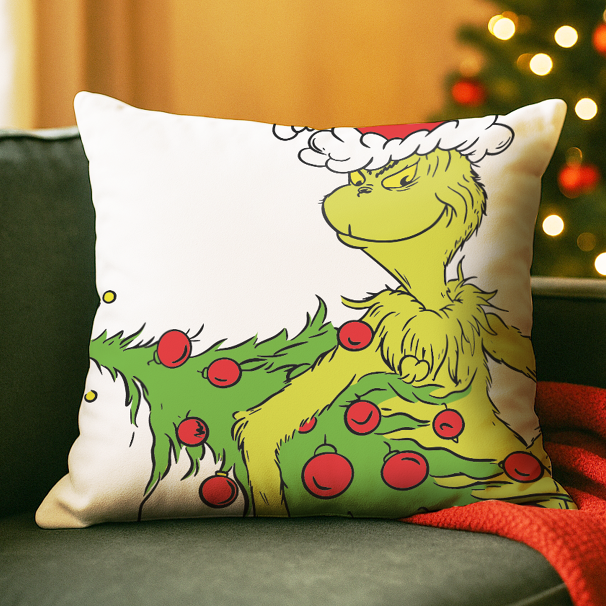 Cojínes Navideños Grinch