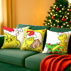 Cojínes Navideños Grinch